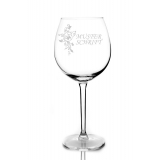 Glas mit Wunschgravur für Weine 0,59L 026649