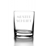 Glas mit Wunschgravur für Whisky 0,25L 026567