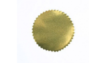 I GOLD LABELS (Sterne - Etiketten) - Rolle 250 Stk