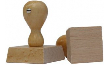 Holzstempel - Viereck 55x55 mm