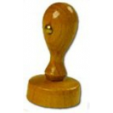 Holzstempel - rund - Durchmesser 50 mm